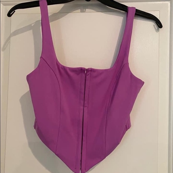 Amazon purple crop top - Picture 1 of 1